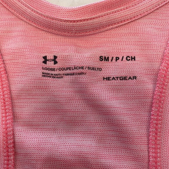 Women’s Under Armour athletic razor back tank top pink💗💗 - Picture 3 of 5